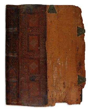 INCUNABULA  BURLAEUS, GUALTHERUS [i. e., BURLEY, WALTER]. Expositio in Aristotelis Ethica Nicomachea.  1500